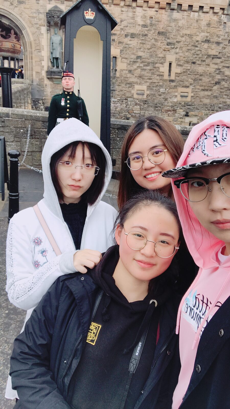 Edinburgh Castle Selfie