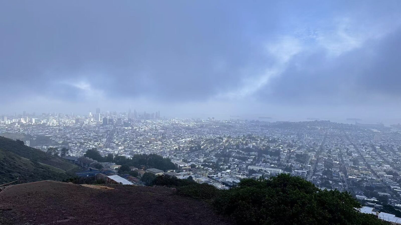 Foggy Twin Peaks
